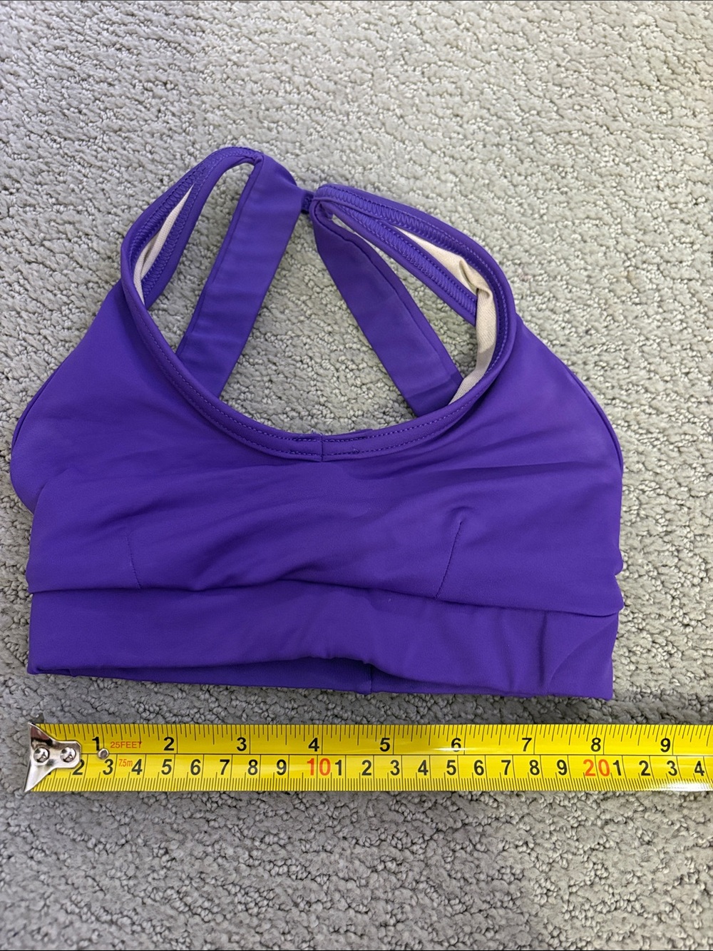 Purple girls Sports Bra - Unbranded Comfort Support